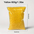 300/600/1200g beeswax, bagged, suitable for handmade candle-making,DIY wax moulds,wax mould materials and festive candle-making